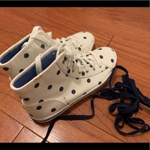 Ked’s x Kate Spade double up hi glitter sneakers